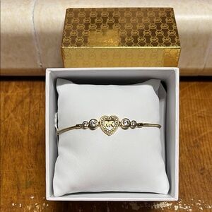 Michael Kors Gold Heart Bracelet